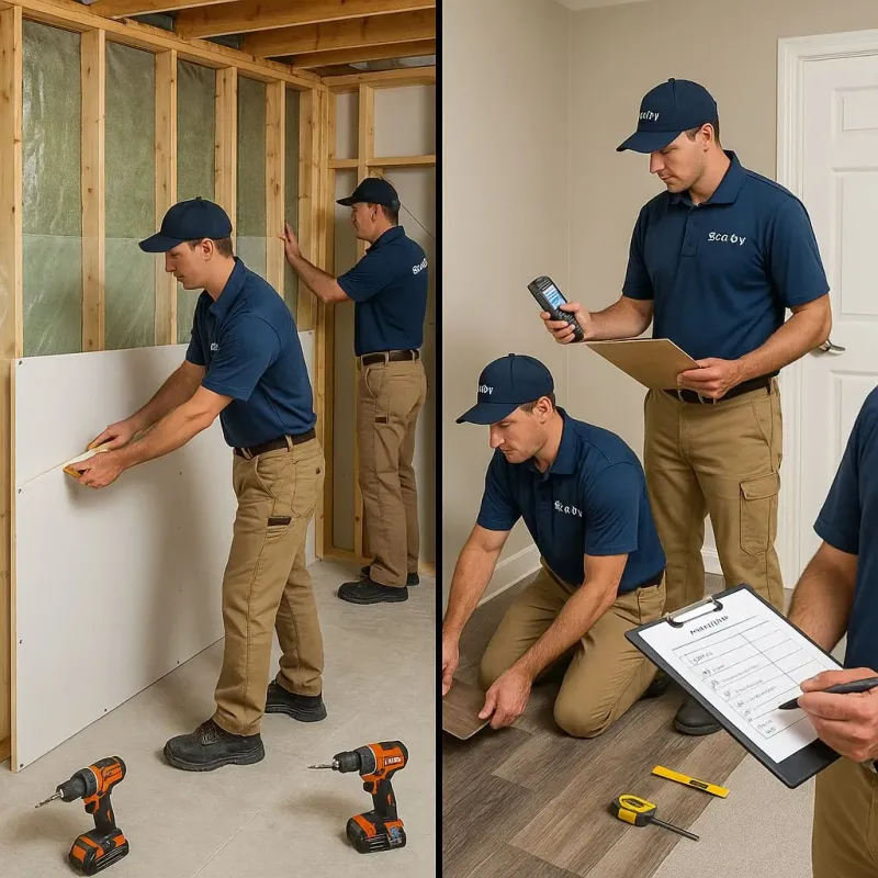 Repairs and Reconstruction process in Poland, OH